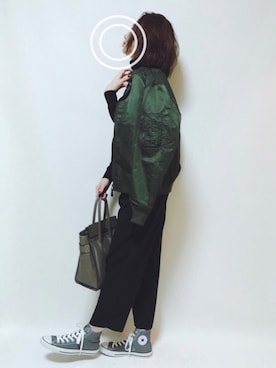 TOMOKAさん(レディース・162cm)の冬コーディネート