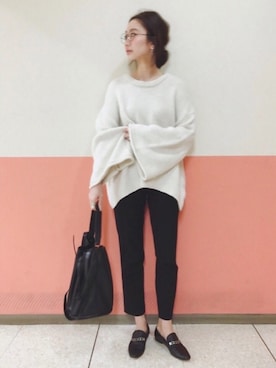 TOMOKAさん(レディース・162cm)の冬コーディネート