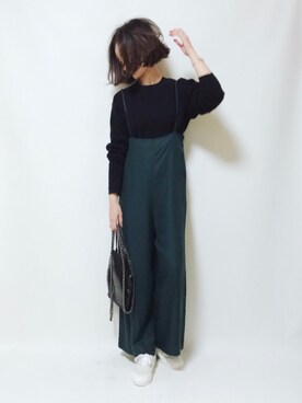 TOMOKAさん(レディース・162cm)の冬コーディネート