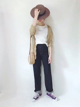 「JOURNAL STANDARD relume（ジャーナルスタンダード　レリューム）のアイテム（アクセサリー）」を使った、TOMOKAさん（レディース・162cm）の春コーディネート