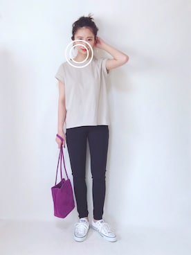 TOMOKAさん（レディース・162cm）の春コーディネート