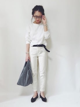 「FREAK'S STORE（フリークスストア）のアイテム（腕時計）」を使った、TOMOKAさん（レディース・162cm）の秋コーディネート