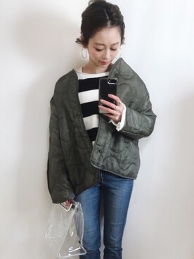 TOMOKAさん（レディース・162cm）の冬コーディネート