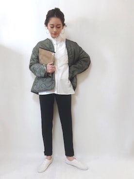 TOMOKAさん（レディース・162cm）の冬コーディネート