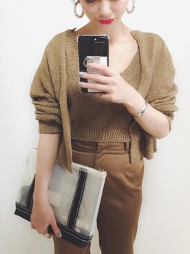 「20/80（テゥエンティーエイティー）のアイテム」を使った、TOMOKAさん（レディース・162cm）の春コーディネート