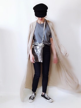 TOMOKAさん（レディース・162cm）の春コーディネート