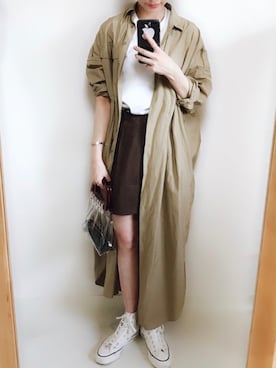 TOMOKAさん（レディース・162cm）の春コーディネート