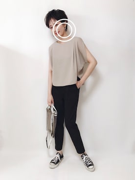 TOMOKAさん（レディース・162cm）の春コーディネート