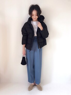 「BARNYARDSTORM（バンヤードストーム）のアイテム」を使った、TOMOKAさん（レディース・162cm）の秋コーディネート