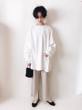 「reca（レカ）のアイテム（ワンピース）」を使った、TOMOKAさん（レディース・162cm）の秋コーディネート