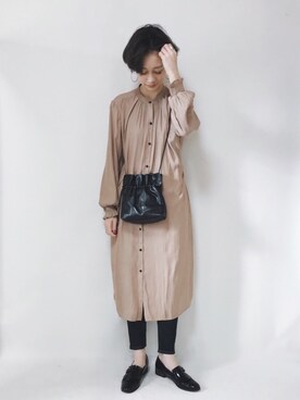 TOMOKAさん（レディース・162cm）の冬コーディネート