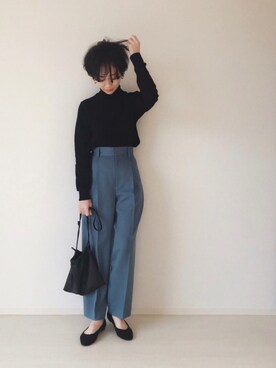 TOMOKAさん(レディース・162cm)の冬コーディネート