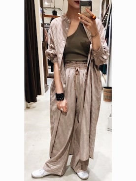 Niko And ニコアンド の アソートストライプロングワンピース ワンピース Wear