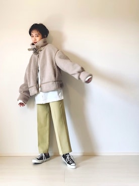 TOMOKAさん(レディース・162cm)の秋コーディネート