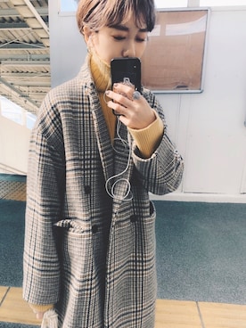 TOMOKAさん(レディース・162cm)の冬コーディネート