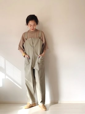 「AZUL ENCANTO（アズールエンカント）のアイテム（ニット/セーター）」を使った、TOMOKAさん（レディース・162cm）の春コーディネート