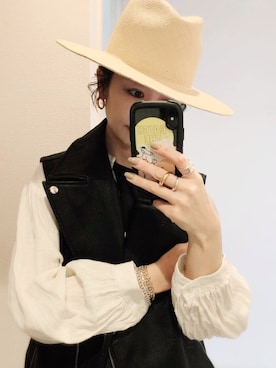 「IDEALITE（イディアライト）のアイテム」を使った、TOMOKAさん（レディース・162cm）の春コーディネート