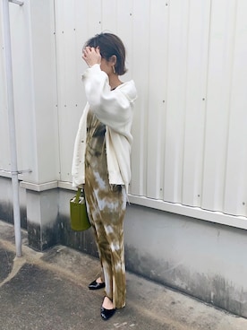 「PERVERZE（パーバーズ）のアイテム（ワンピース/ドレス）」を使った、TOMOKAさん（レディース・162cm）の春コーディネート