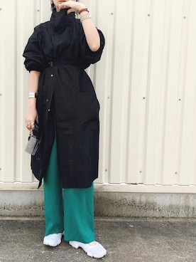 「IDEALITE（イディアライト）のアイテム」を使った、TOMOKAさん（レディース・162cm）の春コーディネート