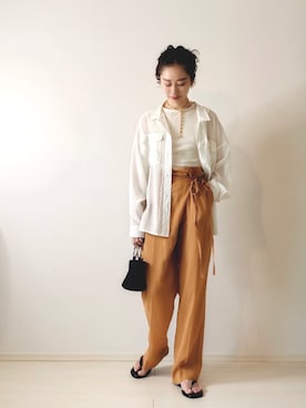 TOMOKAさん（レディース・162cm）の春コーディネート