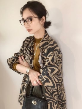 「IDEALITE（イディアライト）のアイテム」を使った、TOMOKAさん（レディース・162cm）の春コーディネート