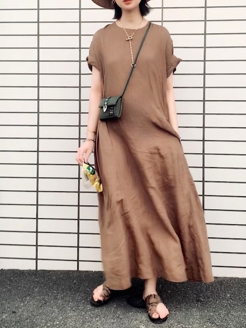 Tomoka Canal Jeanのワンピースを使ったコーディネート Wear