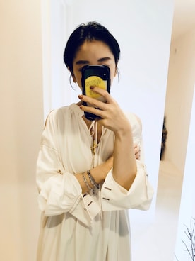 「IDEALITE（イディアライト）のアイテム」を使った、TOMOKAさん（レディース・162cm）の夏コーディネート