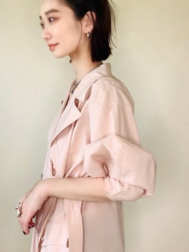 「IDEALITE（イディアライト）のアイテム」を使った、TOMOKAさん（レディース・162cm）の夏コーディネート