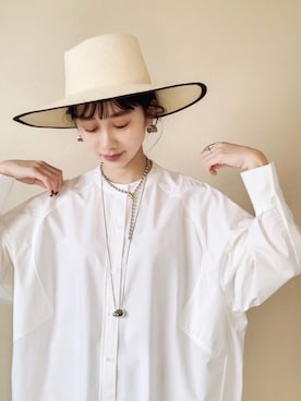 「IDEALITE（イディアライト）のアイテム」を使った、TOMOKAさん（レディース・162cm）の秋コーディネート