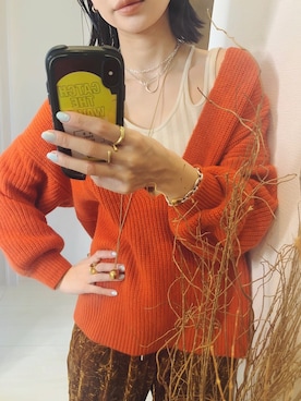 「LOVE BY e.m. （ラブバイイーエム）のアイテム」を使った、TOMOKAさん（レディース・162cm）の秋コーディネート