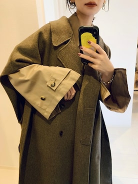 「SOKO（ソコ）のアイテム」を使った、TOMOKAさん（レディース・162cm）の秋コーディネート