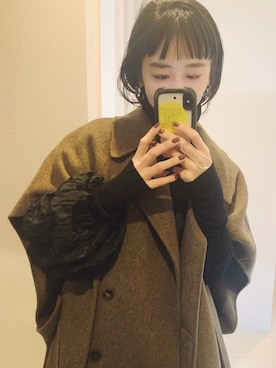 「LOVE BY e.m. （ラブバイイーエム）のアイテム」を使った、TOMOKAさん（レディース・162cm）の秋コーディネート