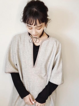 「LOVE BY e.m. （ラブバイイーエム）のアイテム」を使った、TOMOKAさん（レディース・162cm）の秋コーディネート