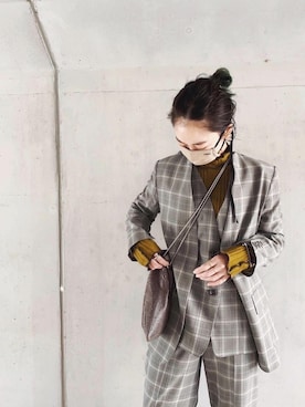 TOMOKAさん（レディース・162cm）の冬コーディネート