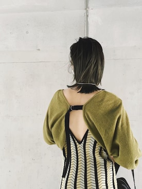 「LOVE BY e.m. （ラブバイイーエム）のアイテム」を使った、TOMOKAさん（レディース・162cm）の春コーディネート