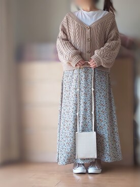 𝕛𝕦𝕟𝕔𝕠 さん（レディース・160cm）の春コーディネート