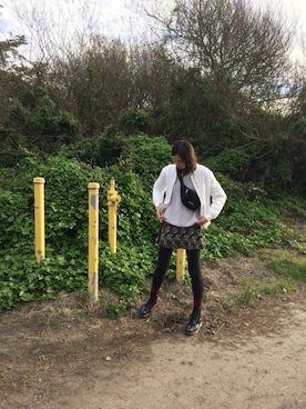 「fannypack」｜Corinna さん（レディース・173cm）の秋コーディネート