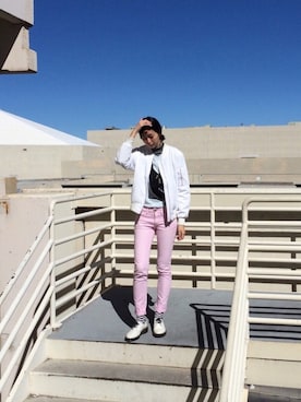 「fannypack」｜Corinna さん（レディース・173cm）の春コーディネート