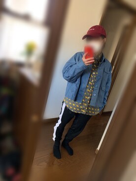 「MERLOT（メルロー）のアイテム（その他アウター）」を使った、げってぃさん（レディース・151cm）の冬コーディネート