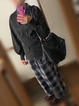 「FRP（エフアールピー）のアイテム」を使った、げってぃさん（レディース・152cm）の秋コーディネート