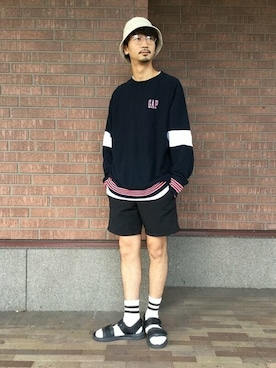 GapJapanさん(メンズ・180cm)の秋コーディネート