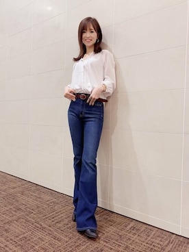 「ヘビロテ」｜GapJapanさん（レディース・161cm）の秋コーディネート