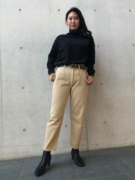 GapJapanさん（レディース・163cm）の秋コーディネート