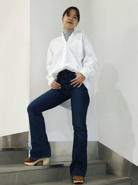 GapJapanさん（レディース・155cm）の秋コーディネート