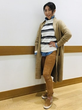 GapJapanさん（レディース・161cm）の秋コーディネート