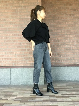 GapJapanさん（レディース・158cm）の秋コーディネート