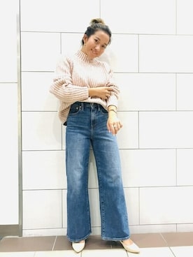 GapJapanさん（レディース・158cm）の秋コーディネート