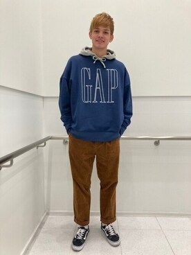 GapJapanさん（メンズ・185cm）の冬コーディネート