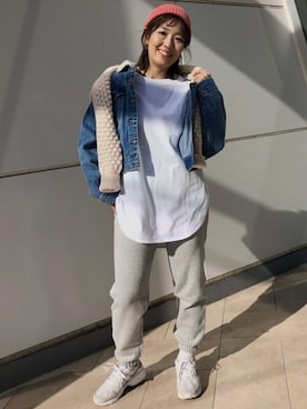 GapJapanさん（レディース・162cm）の冬コーディネート