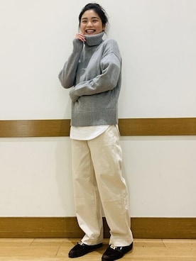 GapJapanさん（レディース・160cm）の冬コーディネート